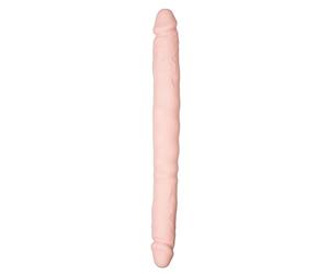 EasyToys - Gode réaliste à double extrémité - Beige