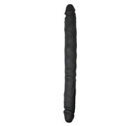 EasyToys - Gode réaliste à double extrémité - Noir