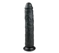 Easytoys - gode ventouse extra large 28,5 cm - noir