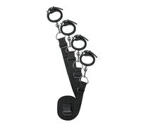 EasyToys - Kit d’attaches pour lit (noir)