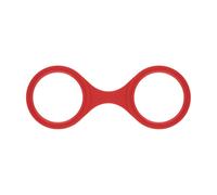 Easytoys Menottes Souples En Silicone Rouge