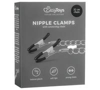 EasyToys - pince-mamelons à chaîne - lot de 2