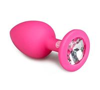 EasyToys - Plug à diamant taille S - Rose