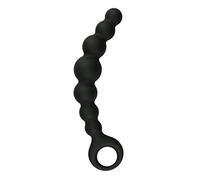 EasyToys - Plug anal à perles - Noir
