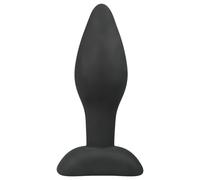 Easytoys - plug anal en silicone - petit (noir)