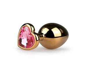 EasyToys Plug Anal Inox Diamant Rose 92 g