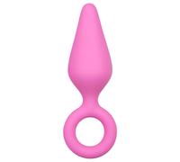 Easytoys - plug anal pointu - petit - silicone rose