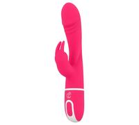 Easytoys - vibromasseur point G et clitoris - silicone rose