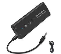 EasyULT 3-en-1 Transmetteur Bluetooth 5.0 Récepteur et Émetteur, Adaptateur Audio sans Fil 3.5mm pour Voiture/TV/PC/Système Audio