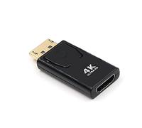 EasyULT Displayport vers Hdmi Adaptateur, Adaptateur Compatible avec Ordinateur De Bureau/Pc De Bureau/Pc/Moniteur/HDTV, Adapté Aux éQuipements Displayport Et Hdmi Connexion…