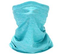 EasyULT Unisexe Tour de Cou Élastique, Cache-Cou Tubulaire Séchage Rapide Anti-Solaire Respirant Ultra-Douce pour Toutes Saisons(Bleu)