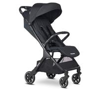 Easywalker Poussette Jackey² 0-22 kg, Léger, Pliage automatique, Habillage pluie inclus, Compatible avec les sièges auto - Noir de minuit