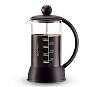 Easyworkz Français Press Cafetière avec verre borosilicate résistant à la chaleur, 350ml Machine à café expresso