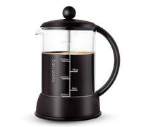 Easyworkz Français Press Cafetière avec verre borosilicate résistant à la chaleur, 800ml Machine à café expresso
