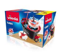 EasyWring Clean Turbo jeu de vadrouille essuie-glaces de sol seau en microfib...