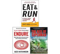 Eat and Run, Endure & The Rise of Superman 3 Books Collection Set
