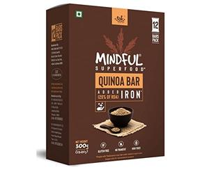 EAT Anytime Mindful Quinoa Millet Energy Bars Loaded with Iron, 300 g (12 x 25g)