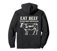 Eat Beef The West Wasn't Wasn't Won on Salads Sweat à Capuche