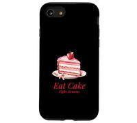 Eat Cake Fight Demons (déclaration Amusante) Coque pour iPhone SE (2020) / 7/8