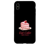Eat Cake Fight Demons (déclaration Amusante) Coque pour iPhone XS Max