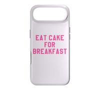 Eat Cake for Breakfast Funny Food Quotes Foodies Sweet Tooth Coque pour iPhone Air