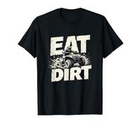 Eat Dirt ATV Rider Mud Riding Quad T-Shirt Graphique avec Valeur