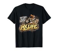 Eat Dirt Sleep Repeat Vie MX T-Shirt