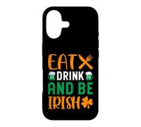 Eat Drink and Be Irish | St Patricks Day Coque pour iPhone 17