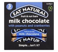 Eat Natural Peanuts & Cranberry Bars 3 x 45g