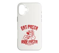 Eat Pasta Ride Fasta Cyclisme Velo Route Glucides Coque pour iPhone 16 Plus