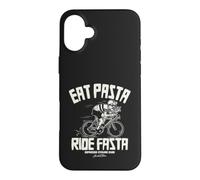 Eat Pasta Ride Fasta Cyclisme Velo Route Glucides Coque pour iPhone 16 Plus