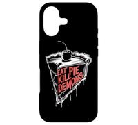 Eat Pie Kill Demons - Inspiration Supernatural Coque pour iPhone 17