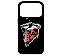 Eat Pie Kill Demons - Inspiration Supernatural Coque pour iPhone 17 Pro