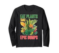 Eat Plants Take Epic Dumps Vegan Healthy Vegetarian Manche Longue