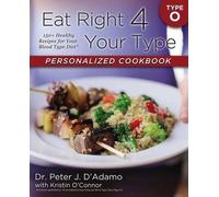 Eat Right 4 Your Type Personalized Cookbook Type O: 150+ Healthy Recipes For Your Blood Type Diet