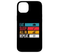 Eat Sleep All-in-Repeat Poker : état d'esprit et Motivation Coque pour iPhone 14 Plus