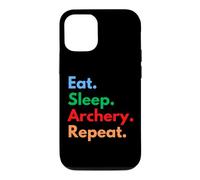 Eat Sleep Archery Repeat pour Les Archers et Les Amateurs de tir à l'arc Coque pour iPhone 12/12 Pro