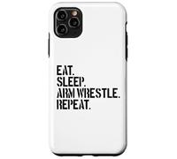 Eat Sleep Arm Wrestle Repeat Arm Wrestling Coque pour iPhone 11 Pro Max