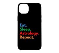 Eat Sleep Astrology Repeat pour Les astrologues et Les Amoureux Coque pour iPhone 14 Plus
