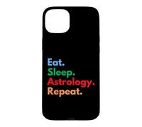 Eat Sleep Astrology Repeat pour Les astrologues et Les Amoureux Coque pour iPhone 15 Plus