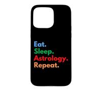 Eat Sleep Astrology Repeat pour Les astrologues et Les Amoureux Coque pour iPhone 15 Pro Max