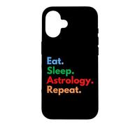Eat Sleep Astrology Repeat pour Les astrologues et Les Amoureux Coque pour iPhone 16