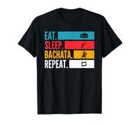 Eat Sleep Bachata Repeat Bachata Social Dance Hobby Fitness T-Shirt