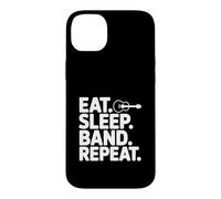 Eat Sleep Band Repeat Coque pour iPhone 14 Plus