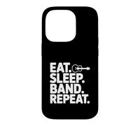 Eat Sleep Band Repeat Coque pour iPhone 14 Pro