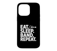 Eat Sleep Band Repeat Coque pour iPhone 14 Pro Max