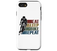 Eat Sleep Bike Repeat Vélo pour Homme Coque pour iPhone SE (2020) / 7/8