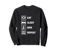 Eat Sleep BMX Repeat Sweatshirt