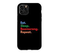 Eat Sleep Boomerang Repeat pour Les lanceurs de Boomerang et Les Amoureux Coque pour iPhone 11 Pro