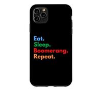 Eat Sleep Boomerang Repeat pour Les lanceurs de Boomerang et Les Amoureux Coque pour iPhone 11 Pro Max